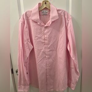 Calvin Klein Pink Button Down